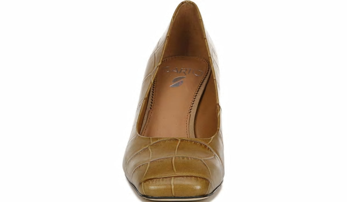 Sarto Graciana Pump - Camel Leather