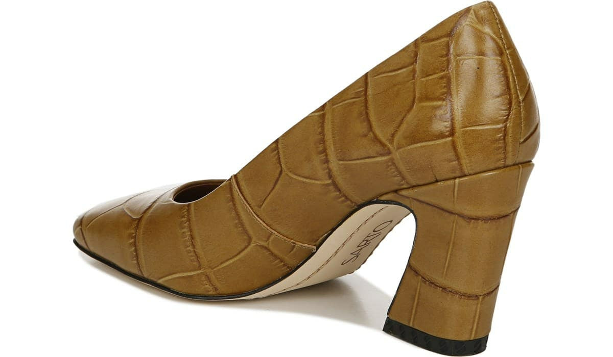 Sarto Graciana Pump - Camel Leather