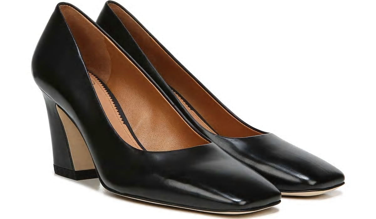 Sarto Graciana Pump - Black Leather