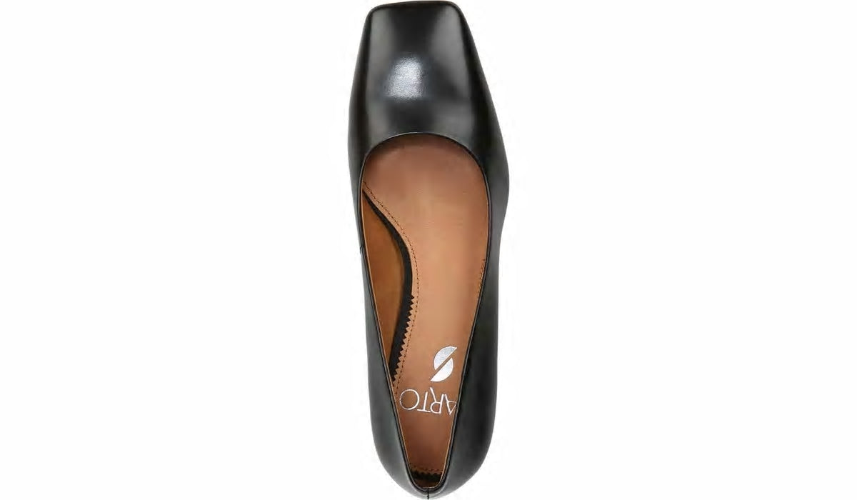 Sarto Graciana Pump - Black Leather