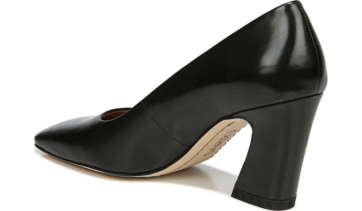 Sarto Graciana Pump - Black Leather
