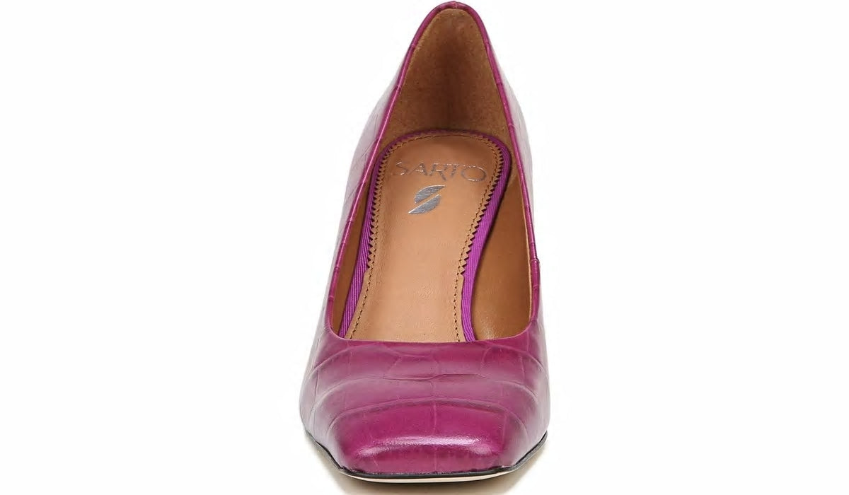 Sarto Graciana Pump - Purple Leather