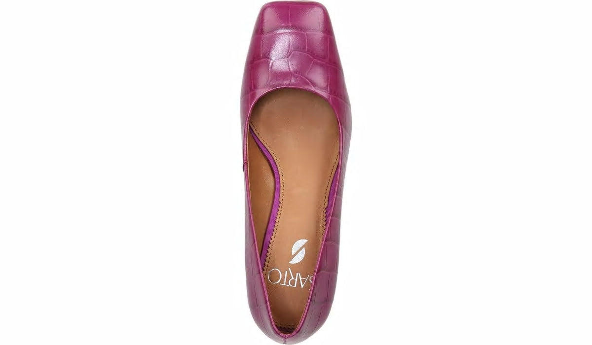 Sarto Graciana Pump - Purple Leather