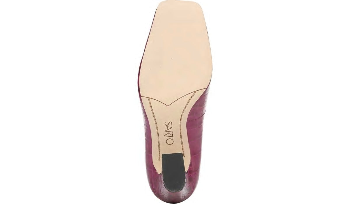 Sarto Graciana Pump - Purple Leather