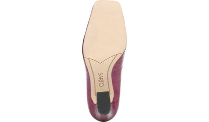 Sarto Graciana Pump - Purple Leather