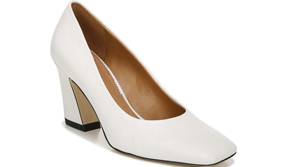 Sarto Graciana Pump - Putty Leather