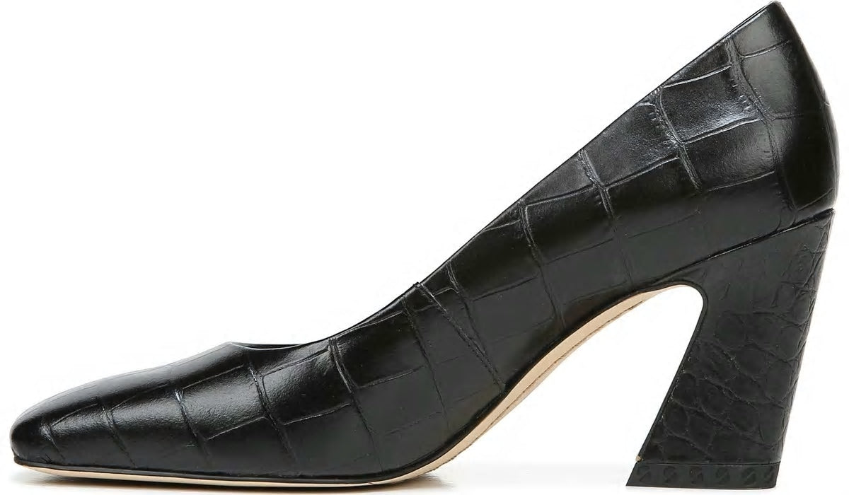 Sarto Graciana Pump - Black Leather
