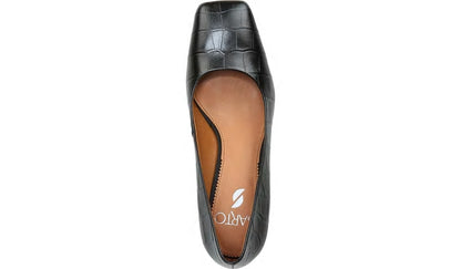 Sarto Graciana Pump - Black Leather