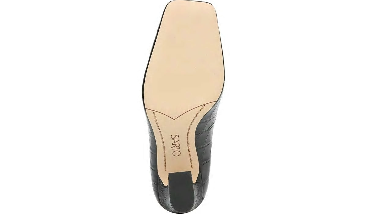 Sarto Graciana Pump - Black Leather