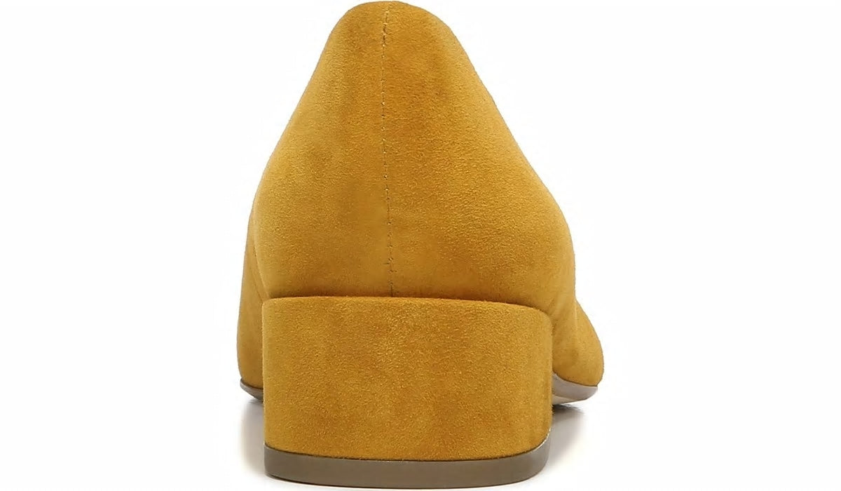 Sarto Modena Block Heel Pump - Ochre Leather