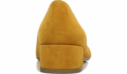 Sarto Modena Block Heel Pump - Ochre Leather