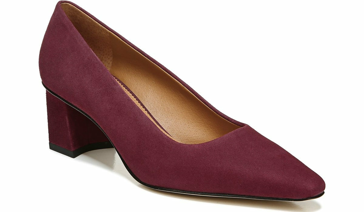Sarto Regal Pump - Bordeaux Suede