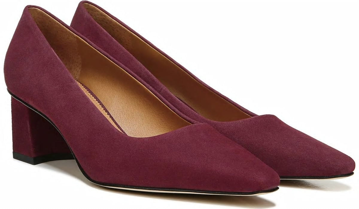 Sarto Regal Pump - Bordeaux Suede