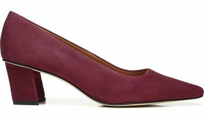 Sarto Regal Pump - Bordeaux Suede