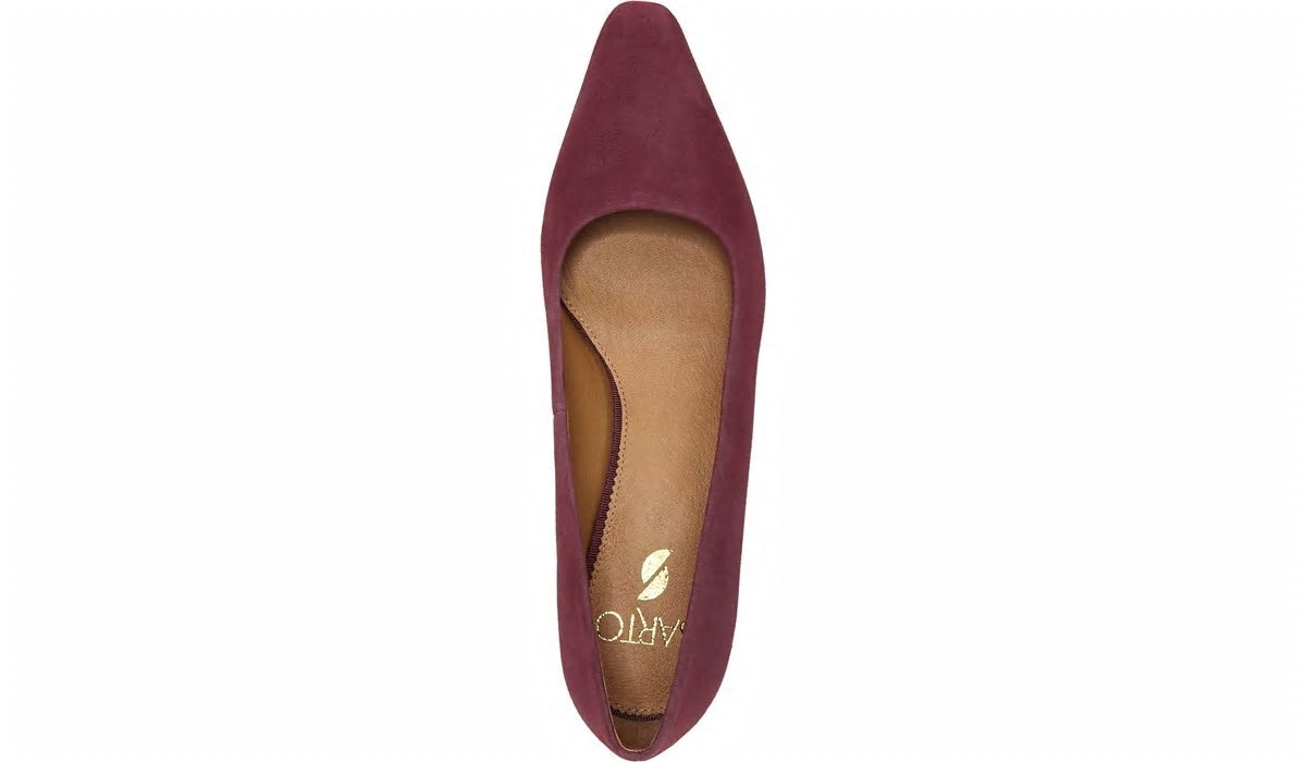 Sarto Regal Pump - Bordeaux Suede