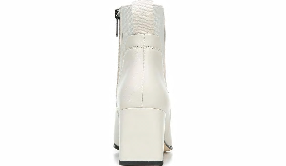 Sarto Brynn Block Heel Bootie - Putty Leather