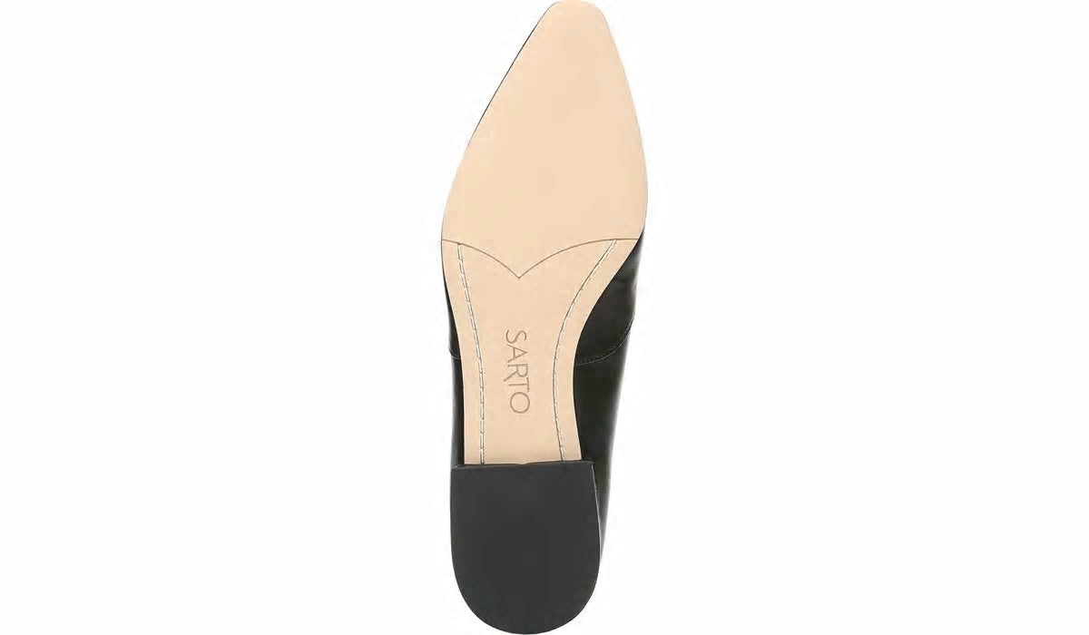 Sarto Parma Flat - Black Leather