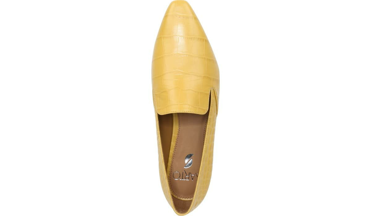 Sarto Parma Flat - Mustard Leather