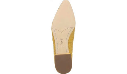 Sarto Parma Flat - Mustard Leather