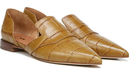 Sarto Toby D'Orsay Flat - Camel Leather