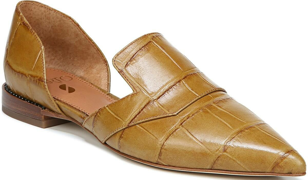 Sarto Toby D'Orsay Flat - Camel Leather