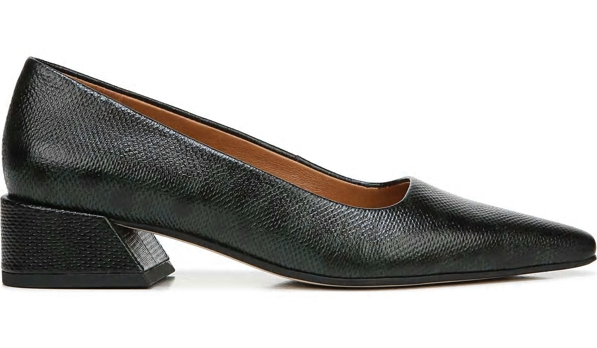 Sarto Modena Block Heel Pump - Pine Leather