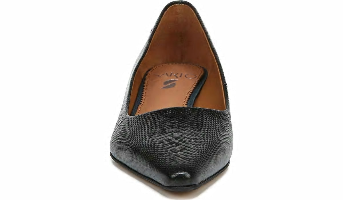 Sarto Modena Block Heel Pump - Pine Leather