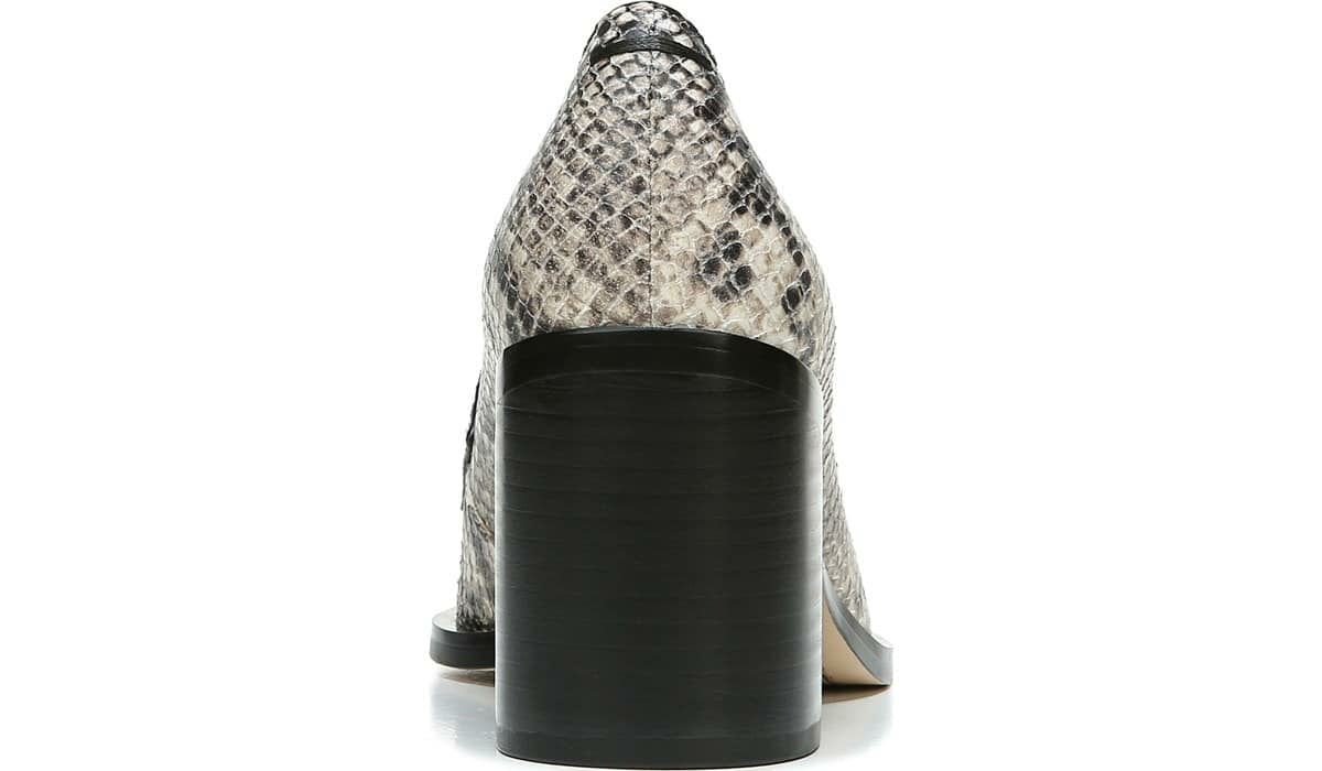 Sarto Renato Block Heel Pump - Roccia Snake Print Leather