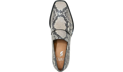 Sarto Renato Block Heel Pump - Roccia Snake Print Leather