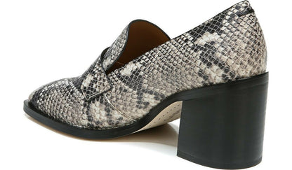 Sarto Renato Block Heel Pump - Roccia Snake Print Leather