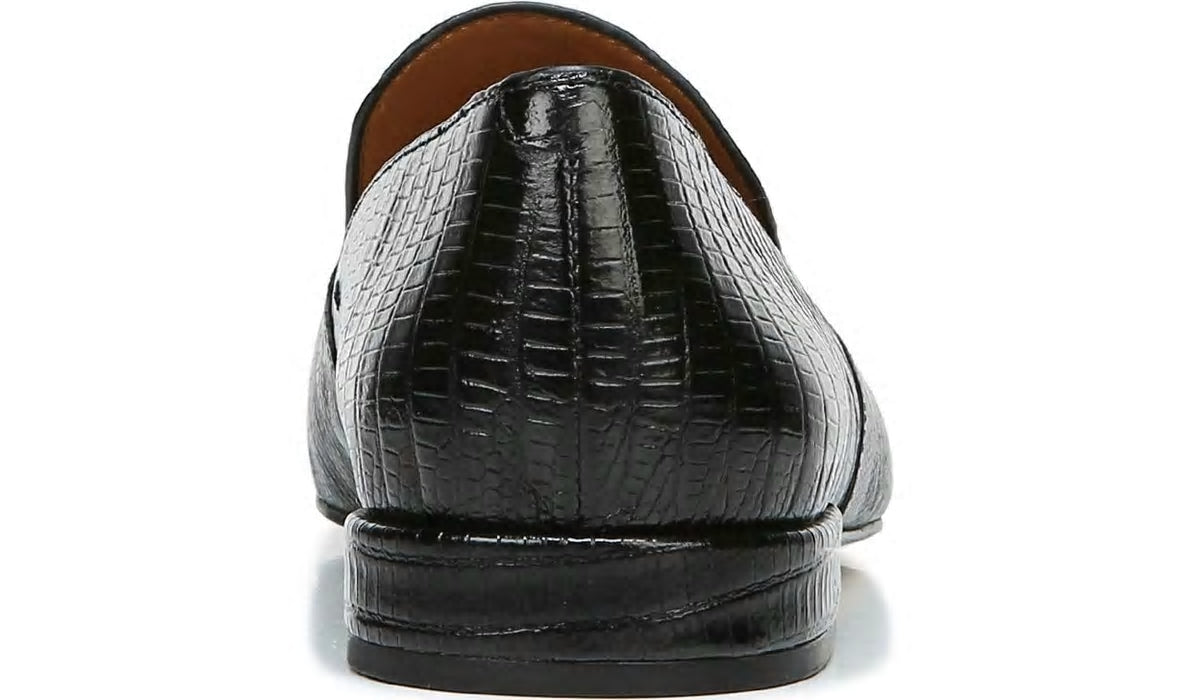Sarto Parma 2 Flat - Black Snake Print Leather