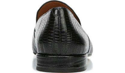 Sarto Parma 2 Flat - Black Snake Print Leather