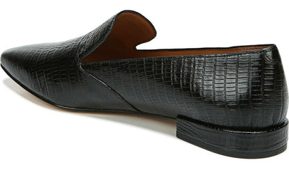 Sarto Parma 2 Flat - Black Snake Print Leather
