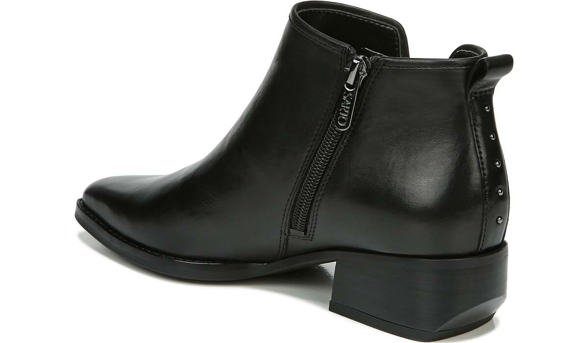 Sarto Asti Ankle Boot - Black Leather