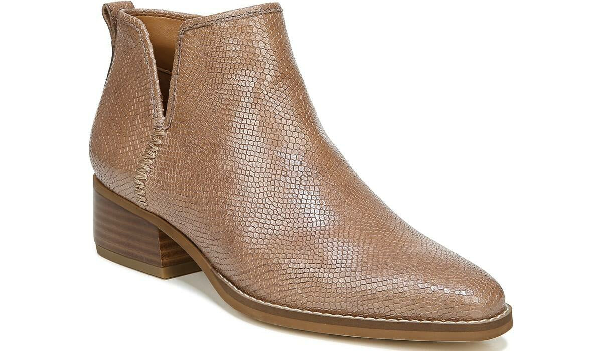 Sarto Asti Ankle Boot - Taupe Snake Print Leather