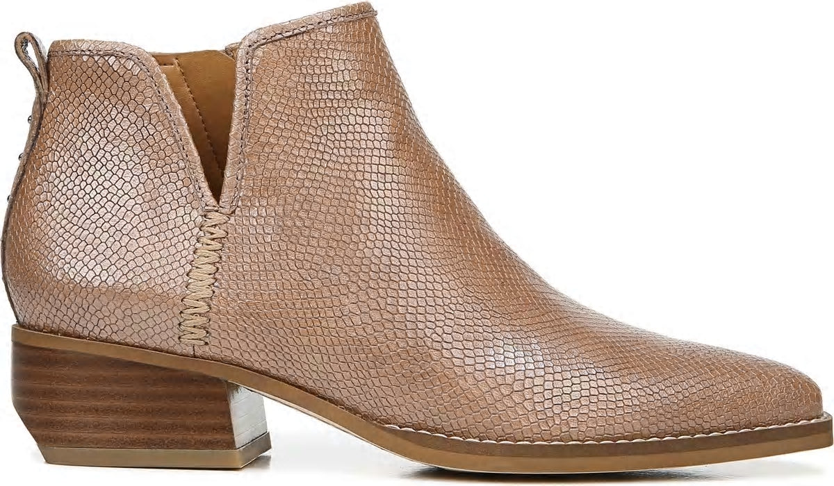 Sarto Asti Ankle Boot - Taupe Snake Print Leather