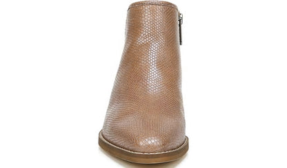 Sarto Asti Ankle Boot - Taupe Snake Print Leather