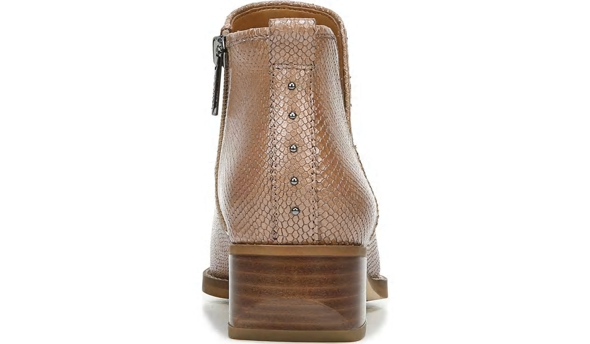 Sarto Asti Ankle Boot - Taupe Snake Print Leather