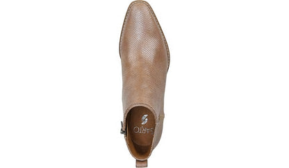 Sarto Asti Ankle Boot - Taupe Snake Print Leather