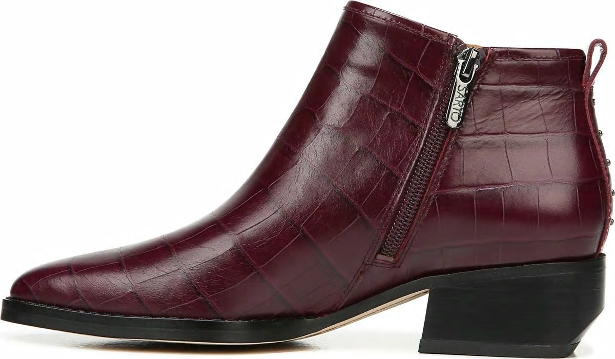 Sarto Asti Ankle Boot - Mulberry Leather