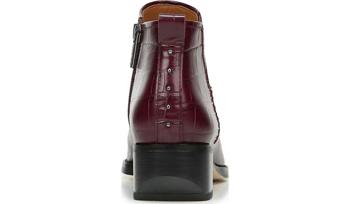 Sarto Asti Ankle Boot - Mulberry Leather