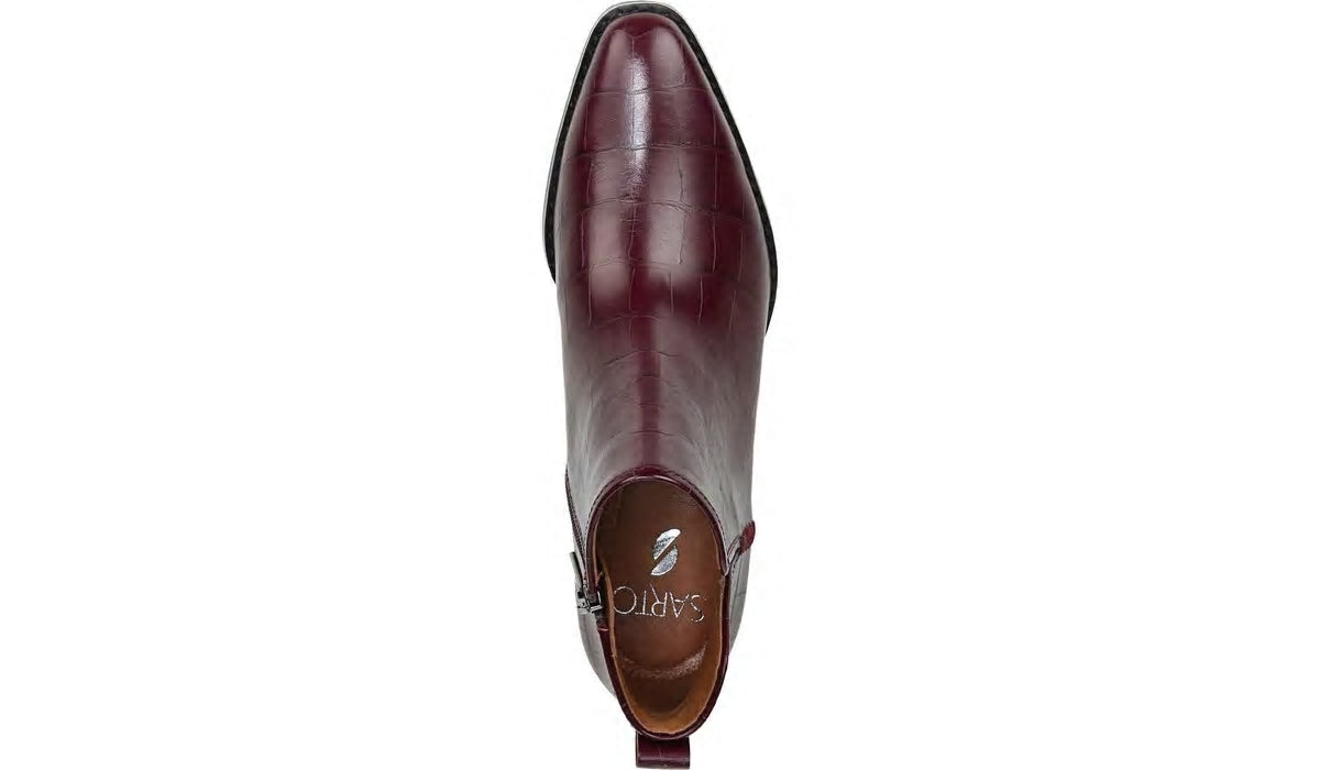 Sarto Asti Ankle Boot - Mulberry Leather