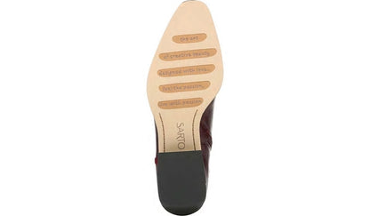 Sarto Asti Ankle Boot - Mulberry Leather