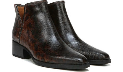 Sarto Asti Ankle Boot - Espresso Snake Print Leather
