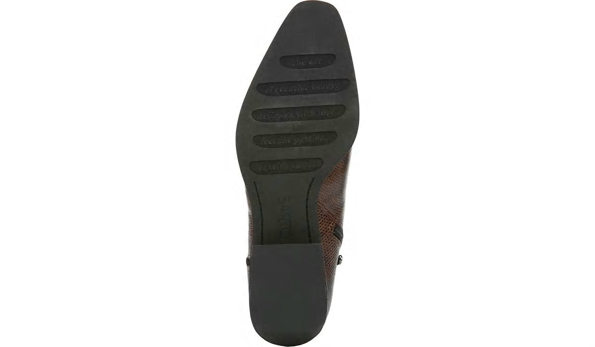Sarto Asti Ankle Boot - Espresso Snake Print Leather