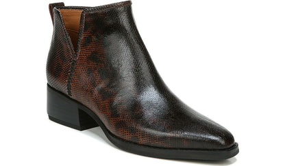 Sarto Asti Ankle Boot - Espresso Snake Print Leather