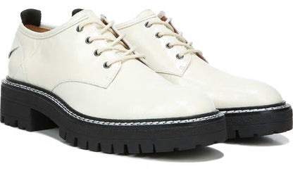 Sarto Florita Platform Oxford - Bianco Leather
