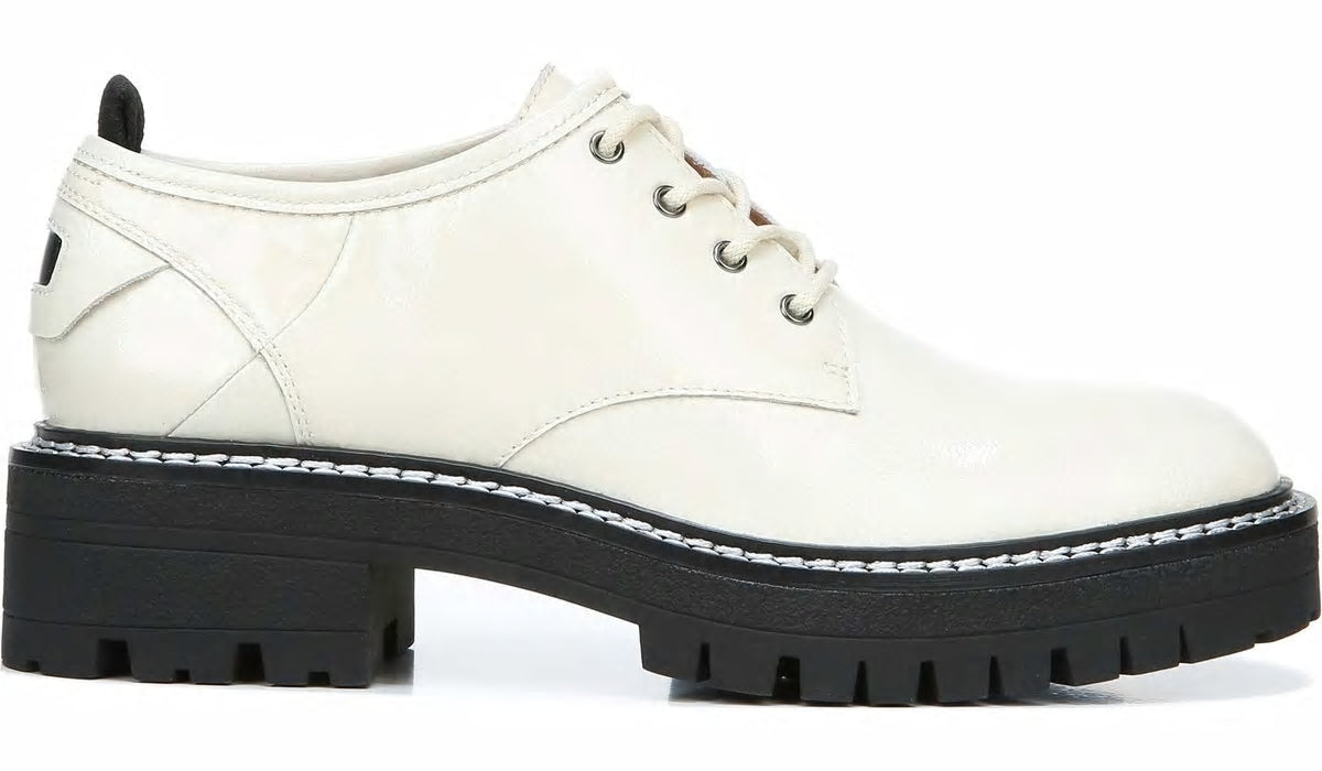 Sarto Florita Platform Oxford - Bianco Leather