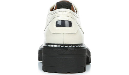 Sarto Florita Platform Oxford - Bianco Leather
