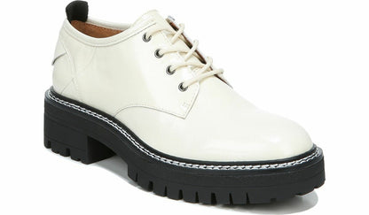 Sarto Florita Platform Oxford - Bianco Leather